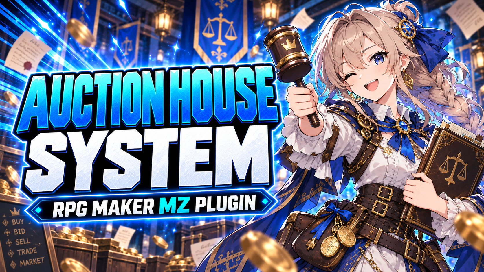 CT Auction House System Has Launched! Build a Living Auction Economy in RPG Maker MZ